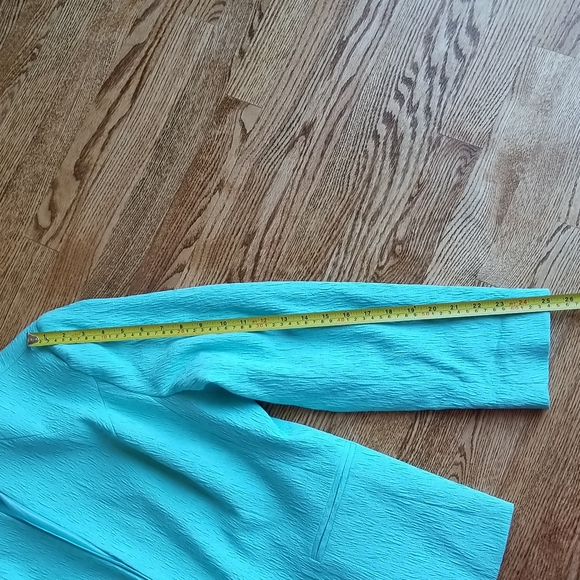 (14) TanJay Aquamarine Blazer ❤ Lightly Padded Shoulders ❤ Love it 🥰 - Picture 3 of 7